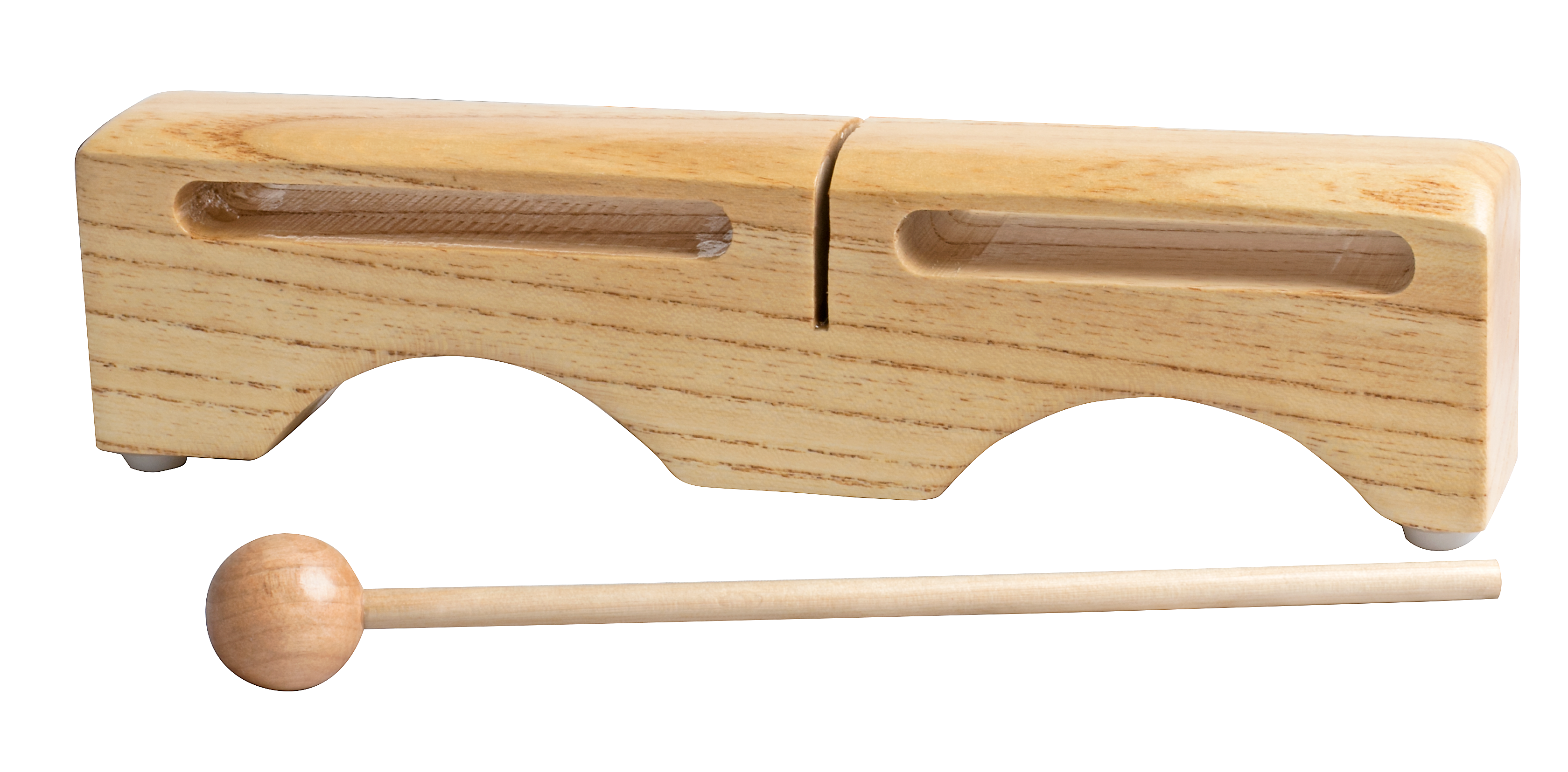 Mano Percussion | UE815 | Double Wood Tone Block | Natural Mano Percussion | UE815 | Double Wood Tone Block | Natural